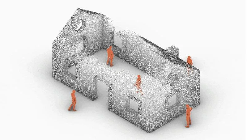 BIM建筑|《消失的房子》/ 胡泉纯