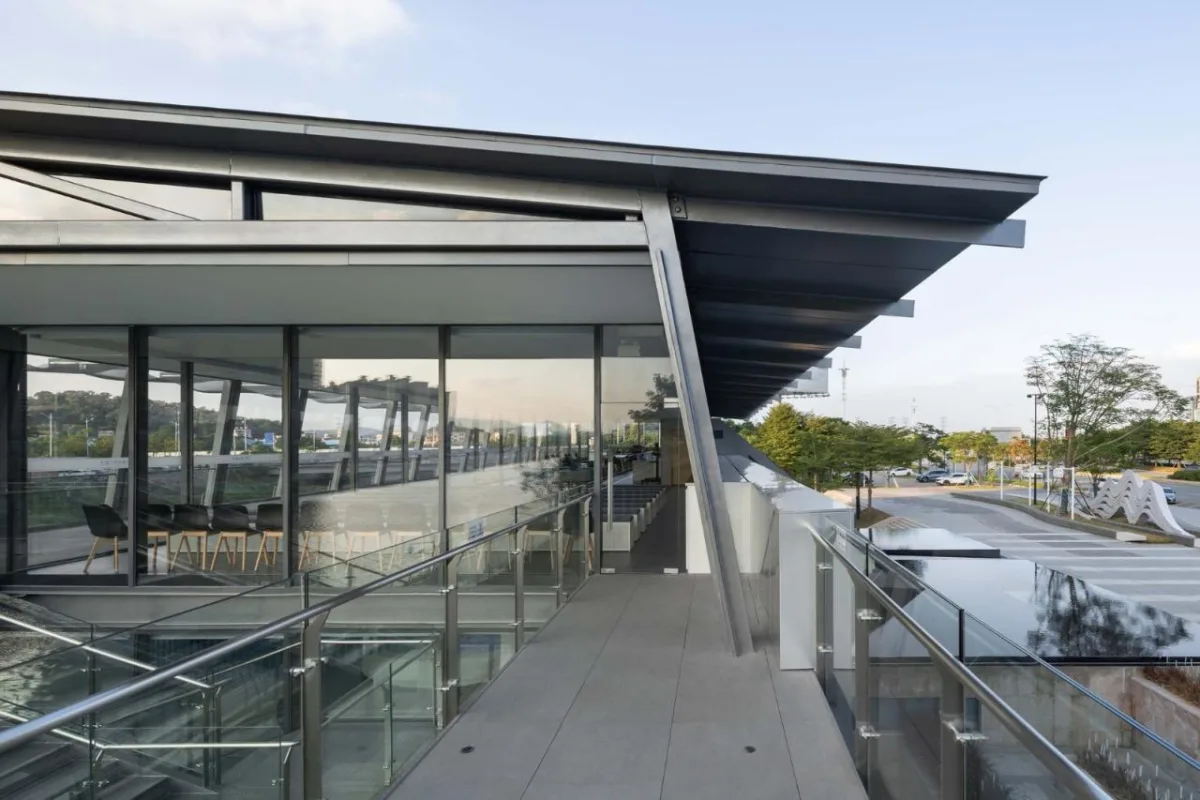 BIM建筑|蓬江智水展示中心 / WAU建筑事务所