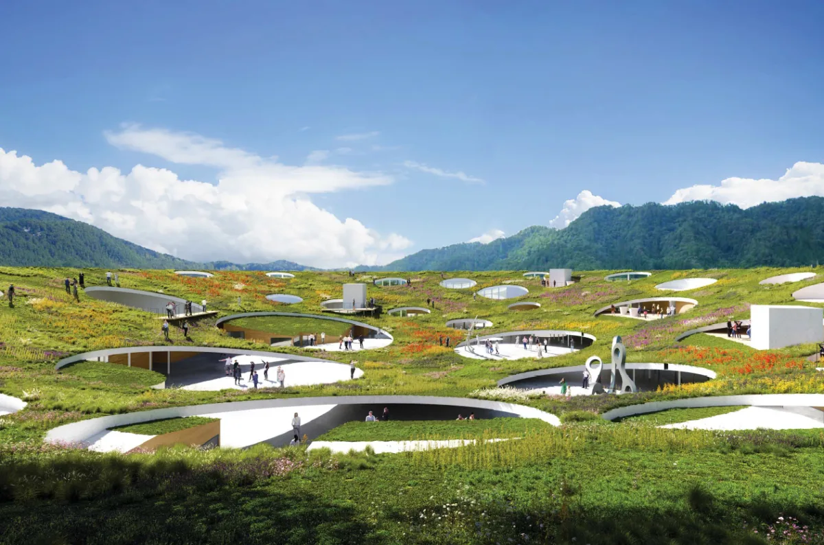 BIM建筑|日本飞驒古川站东区中心设计方案 / 藤本壮介建筑事务所