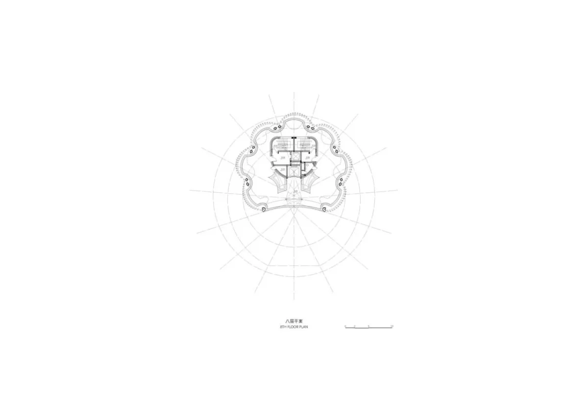 BIM建筑|成都熊猫基地熊猫塔，机械‘竹笋’ / UDG.零号工作室