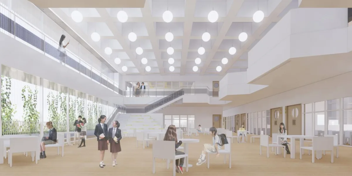 BIM建筑|天府新区海洋路中学 / MAT 超级建筑事务所