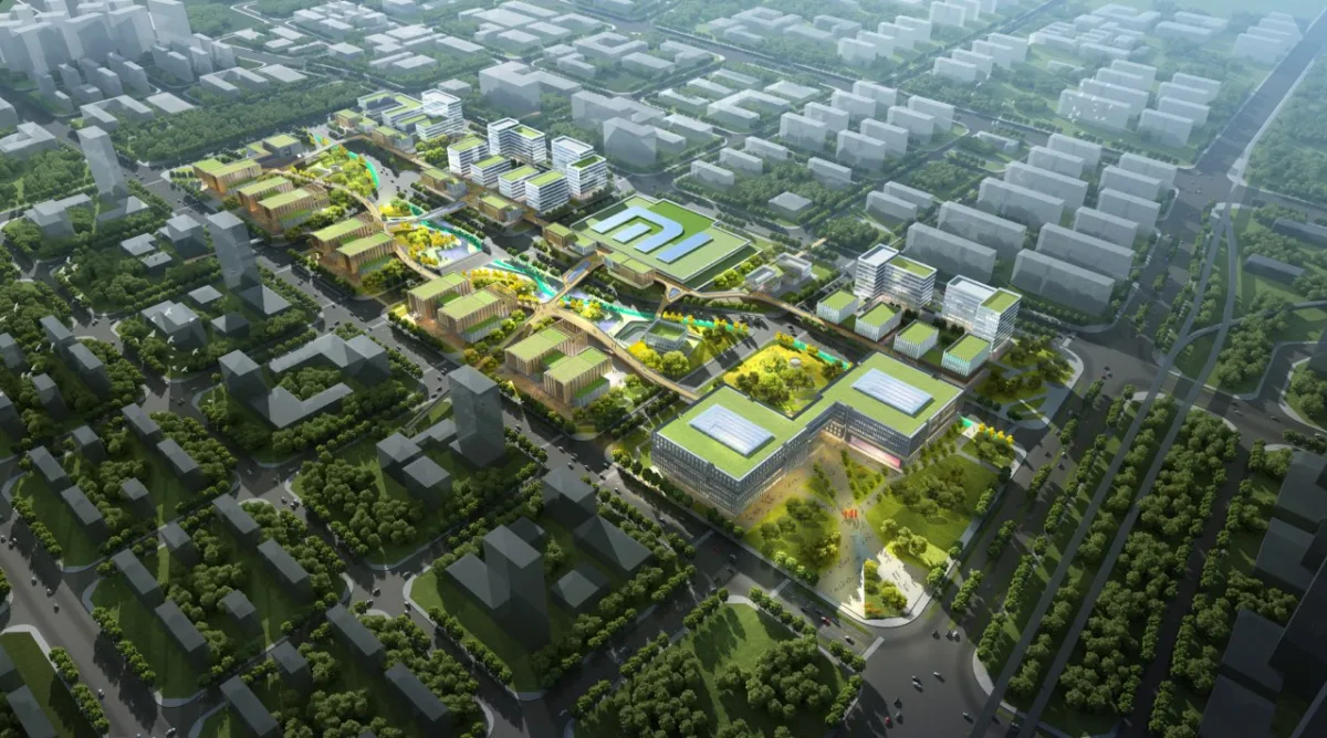 BIM建筑|小米北京新总部概念规划 / FTA