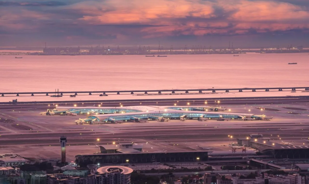 BIM建筑|航空建筑新标杆：深圳宝安国际机场卫星厅 / GDAD、Aedas、兰德隆与布朗