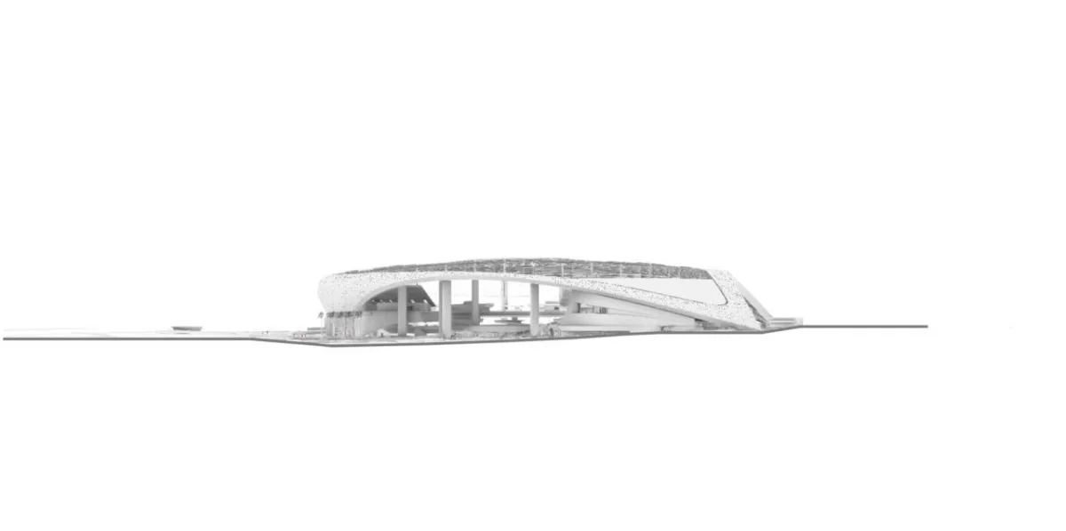 BIM建筑|洛杉矶索菲体育场 / HKS