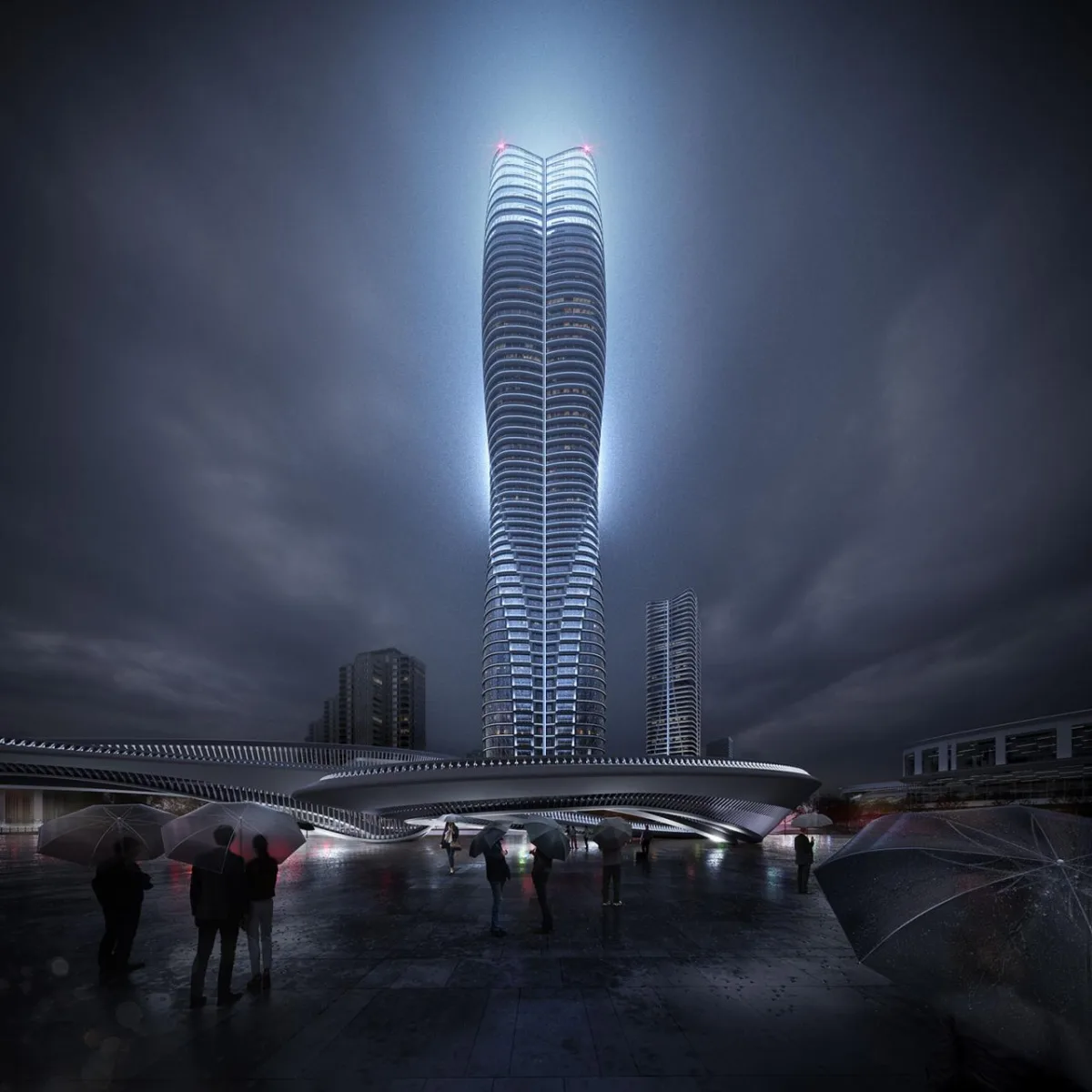 BIM建筑|华南海滨高层设计竞赛方案 / 10 Design