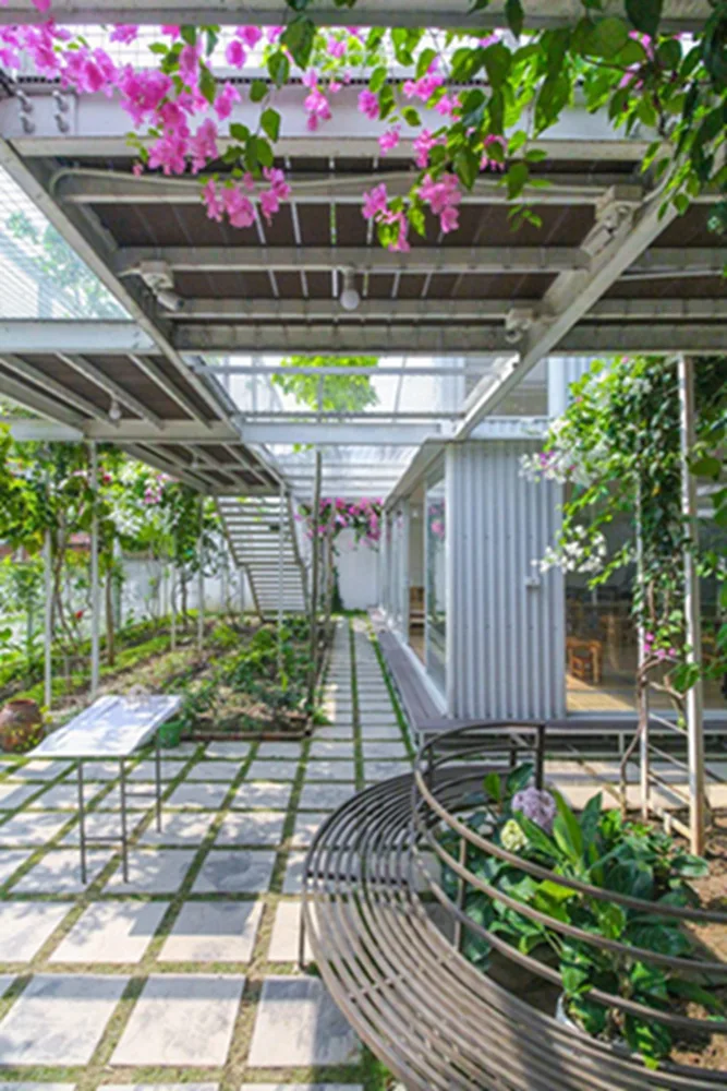 BIM建筑|HGAA工作室设计植物覆盖的幼儿园