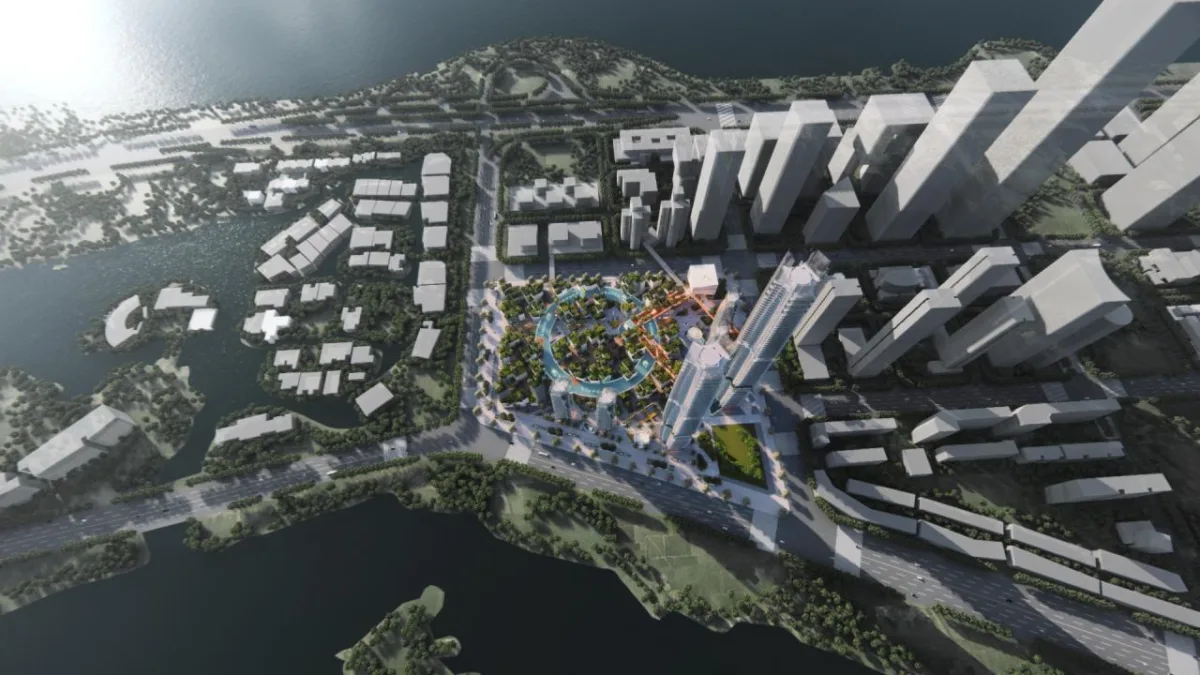 BIM建筑|联泰超总湾国际中心 / 林聪建筑工作室