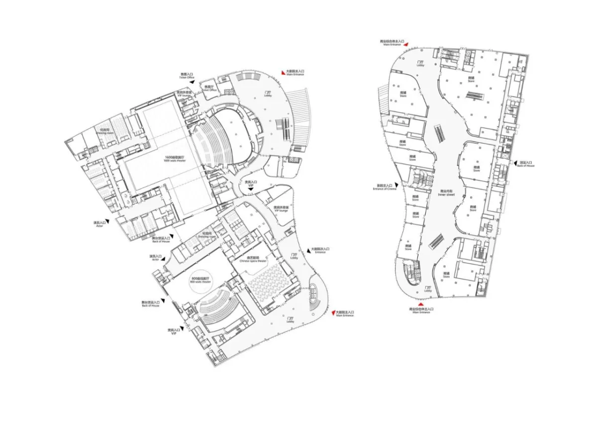 BIM建筑|中国扬州运河大剧院 / 同济大学建筑设计研究院