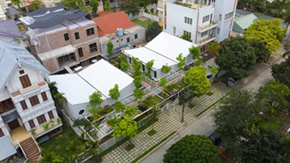 BIM建筑|HGAA工作室设计植物覆盖的幼儿园