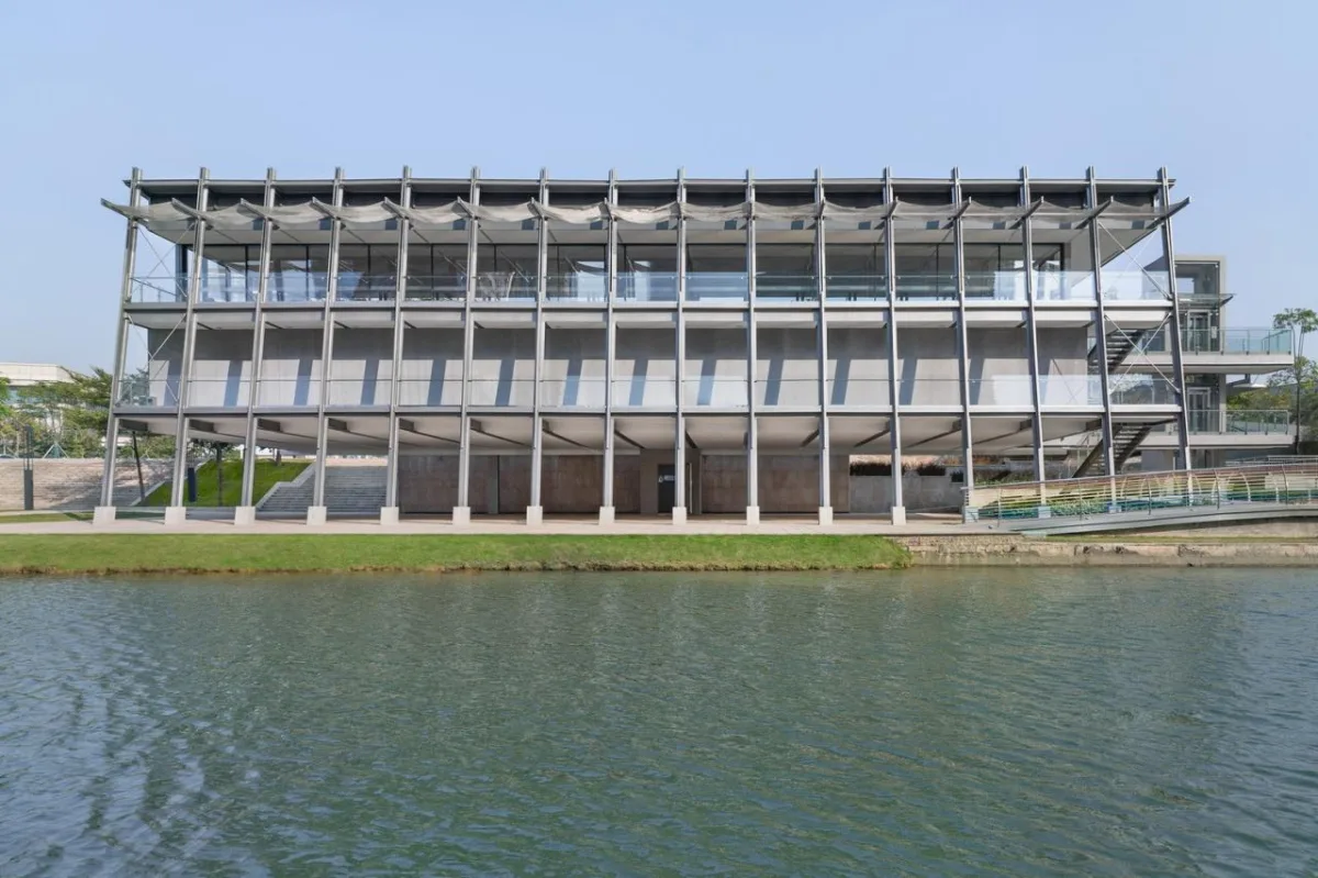BIM建筑|蓬江智水展示中心 / WAU建筑事务所