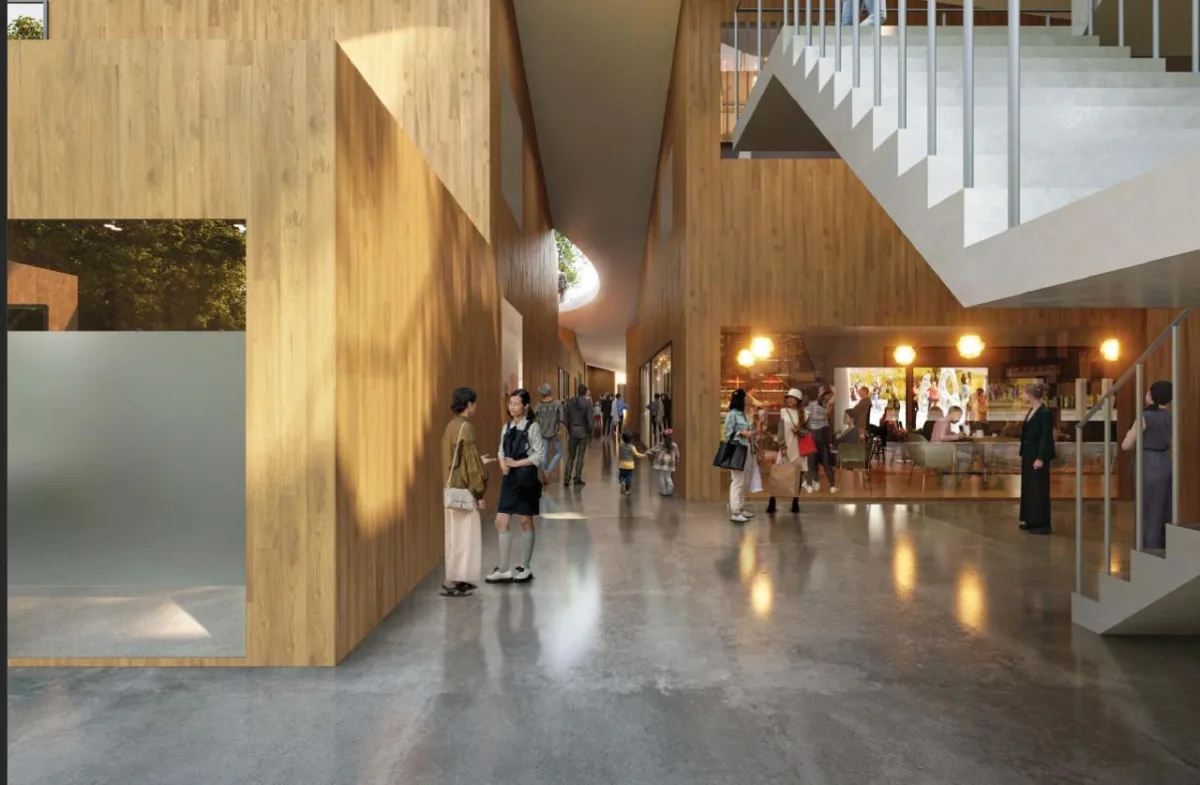 BIM建筑|日本飞驒古川站东区中心设计方案 / 藤本壮介建筑事务所