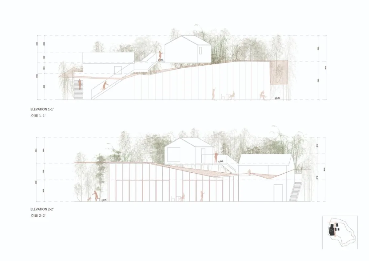 BIM建筑|青龙坞流云廊 / 藤本壮介事务所