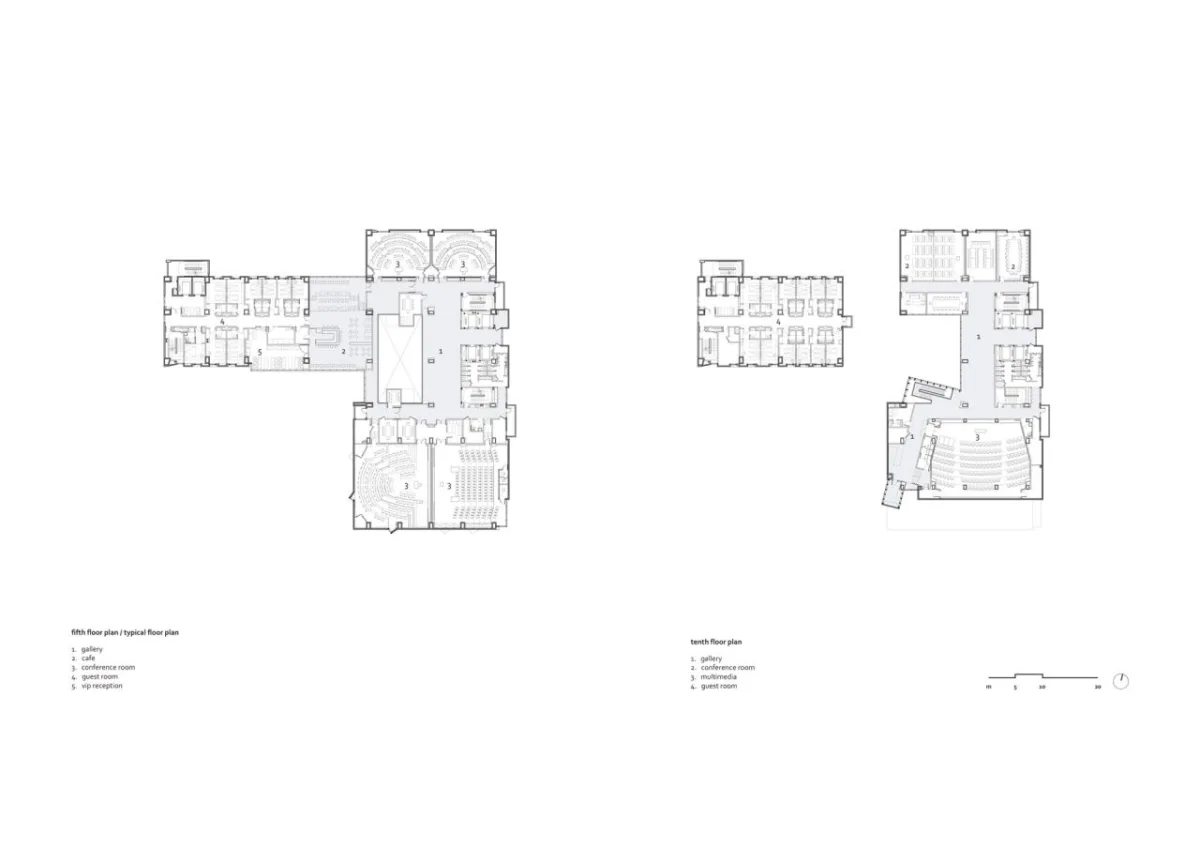 BIM建筑|政治大学公共行政及企业管理教育中心 / 潘冀联合建筑师事务所
