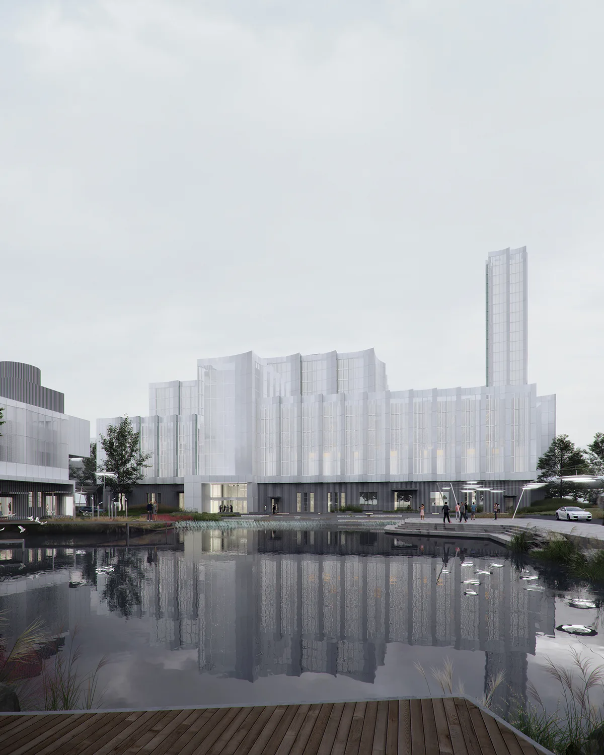 BIM建筑|嘉善伟明环保垃圾焚烧发电厂更新 / UUA建筑设计事务