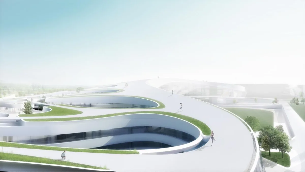BIM建筑|中央美术学院青岛校区设计方案 / CAA