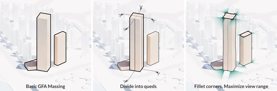 BIM建筑|华南海滨高层设计竞赛方案 / 10 Design