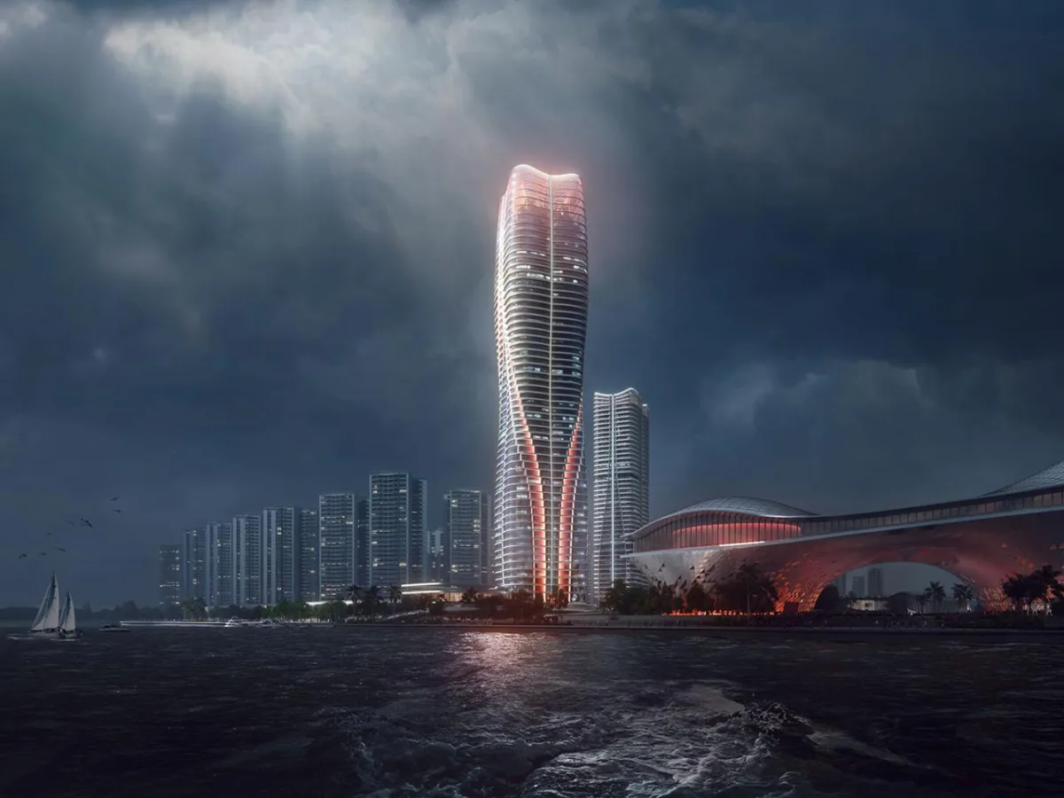 BIM建筑|华南海滨高层设计竞赛方案 / 10 Design