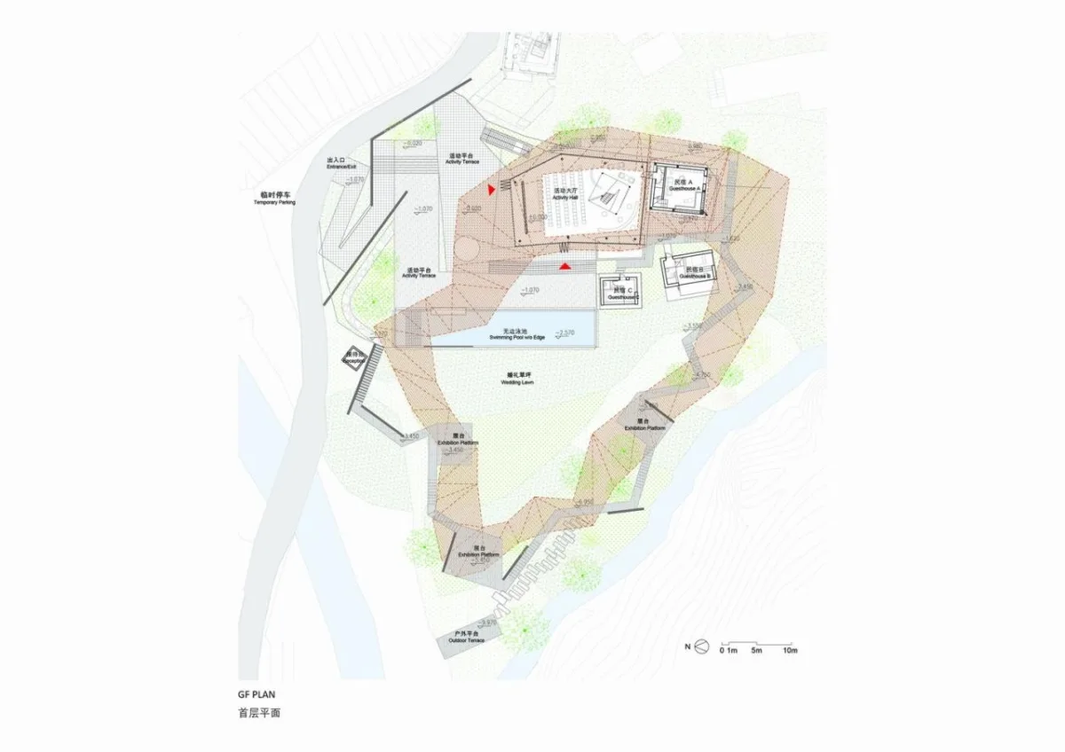 BIM建筑|青龙坞流云廊 / 藤本壮介事务所