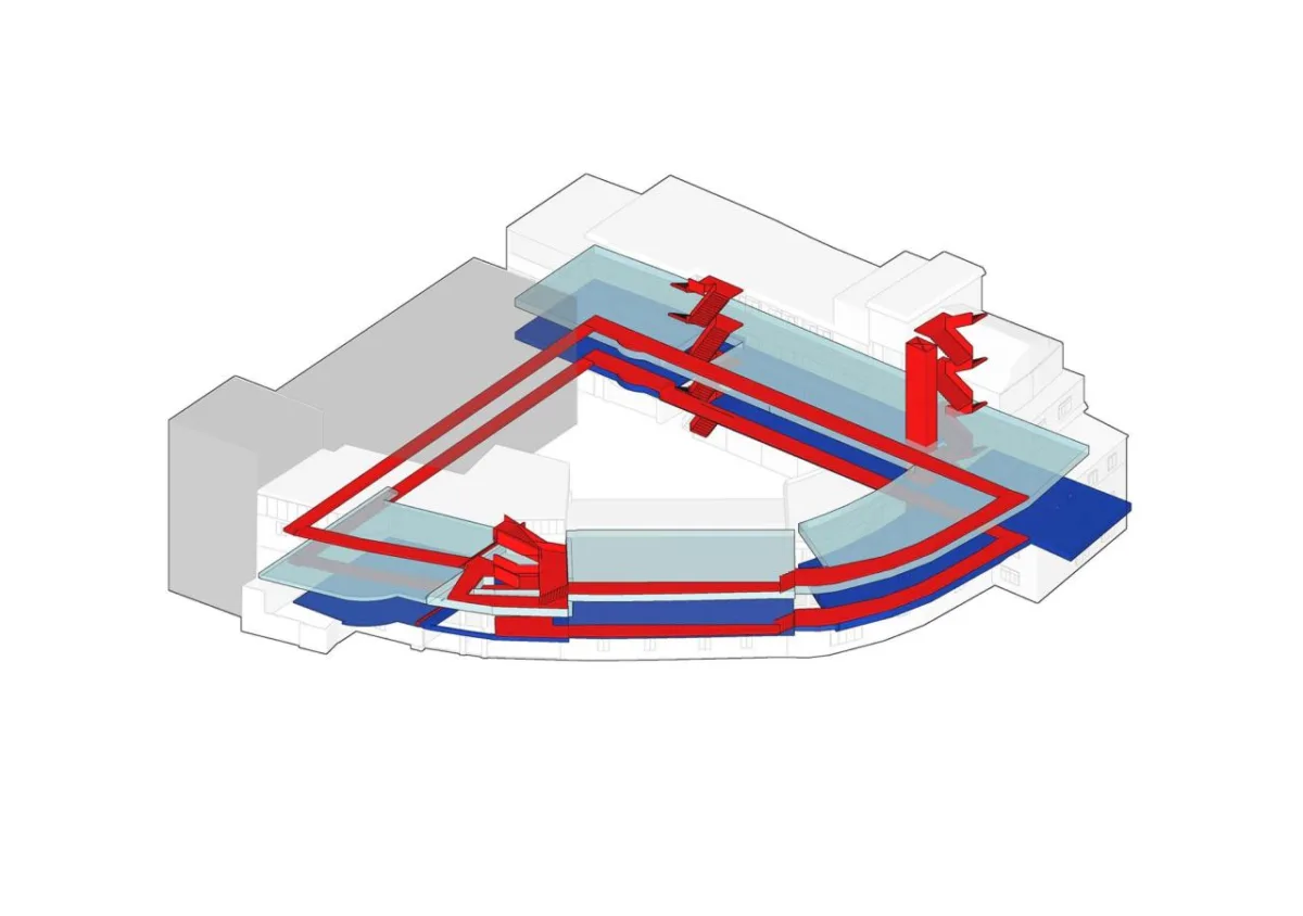 BIM建筑|深圳蓝白艺术院校 / 万社设计