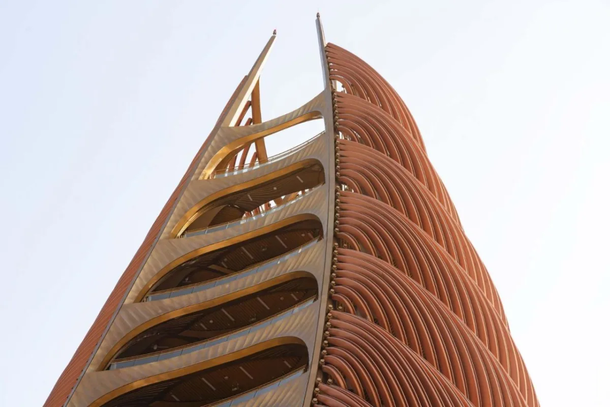 BIM建筑|成都熊猫基地熊猫塔，机械‘竹笋’ / UDG.零号工作室