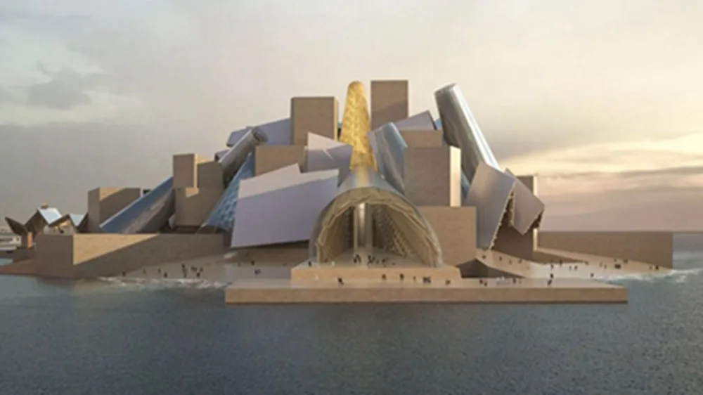 BIM建筑|盖里的阿布扎比古根海姆博物馆宣布开幕日期