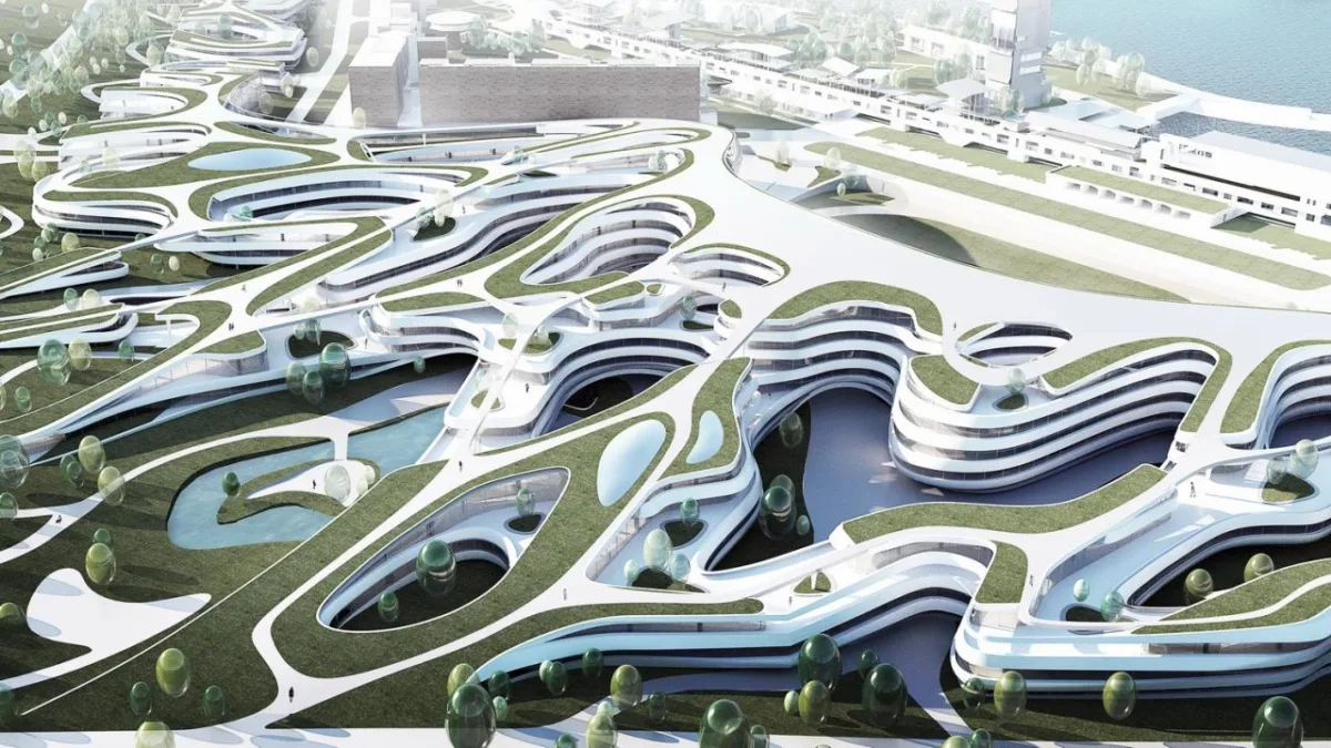 BIM建筑|中央美术学院青岛校区设计方案 / CAA