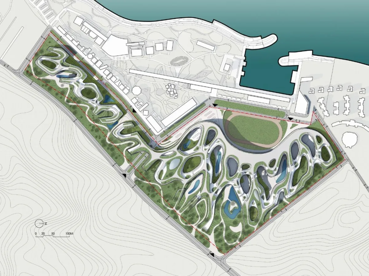 BIM建筑|中央美术学院青岛校区设计方案 / CAA