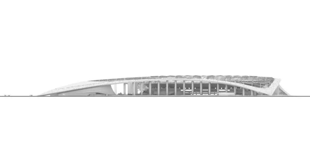 BIM建筑|洛杉矶索菲体育场 / HKS