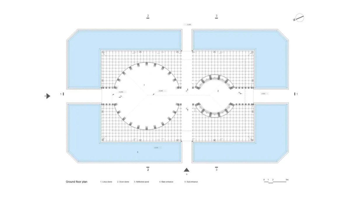BIM建筑|42000 根竹竿，富国岛大世界欢迎中心 / 武重义建筑事务所