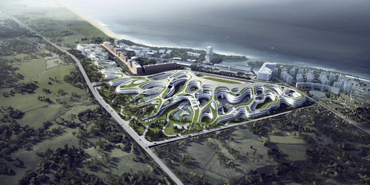 BIM建筑|中央美术学院青岛校区设计方案 / CAA