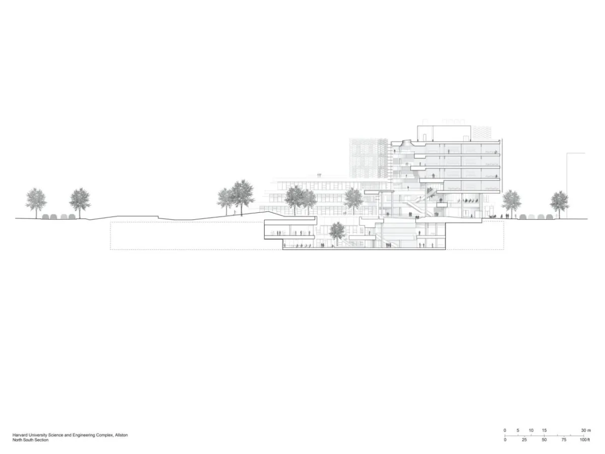 BIM建筑|哈佛大学科学与工程综合楼 / 贝尼奇建筑事务所