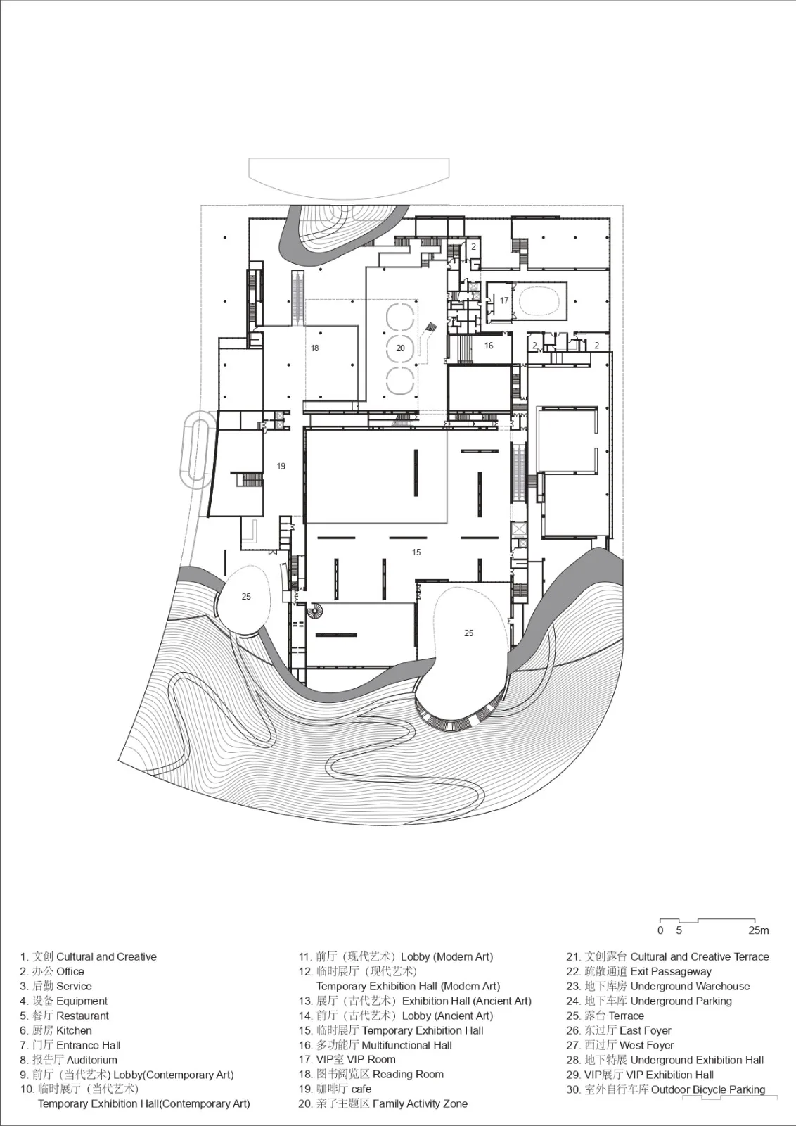 BIM建筑|琴台美术馆 / 大舍建筑设计事务所