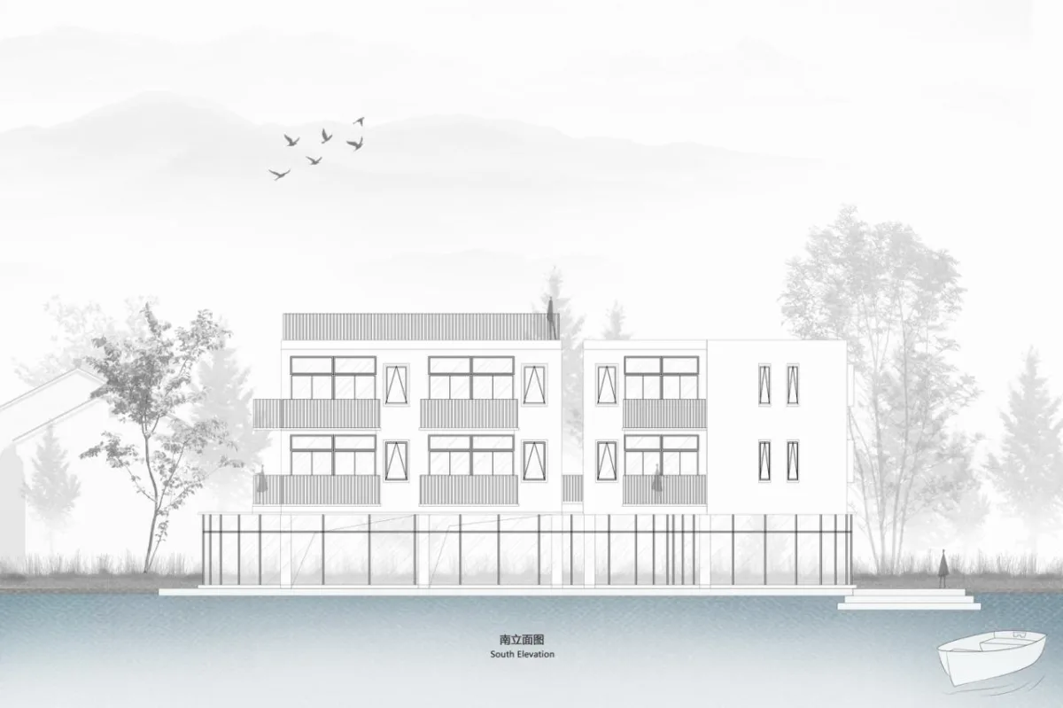 BIM建筑|漂浮的房子 / 巢羽建筑设计事务所