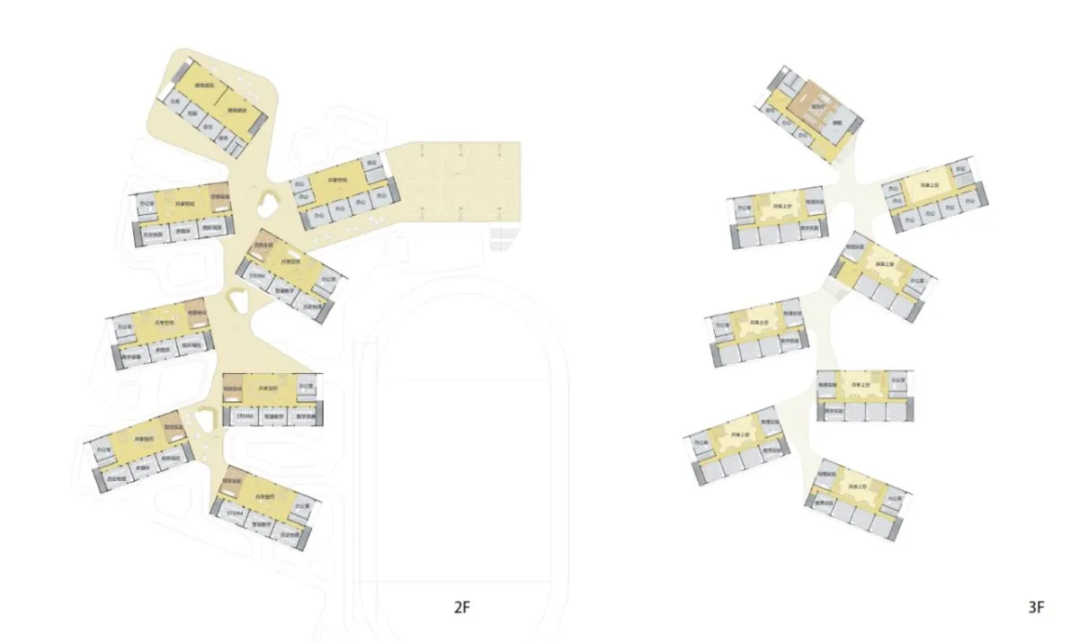 BIM建筑|天府新区海洋路中学 / MAT 超级建筑事务所