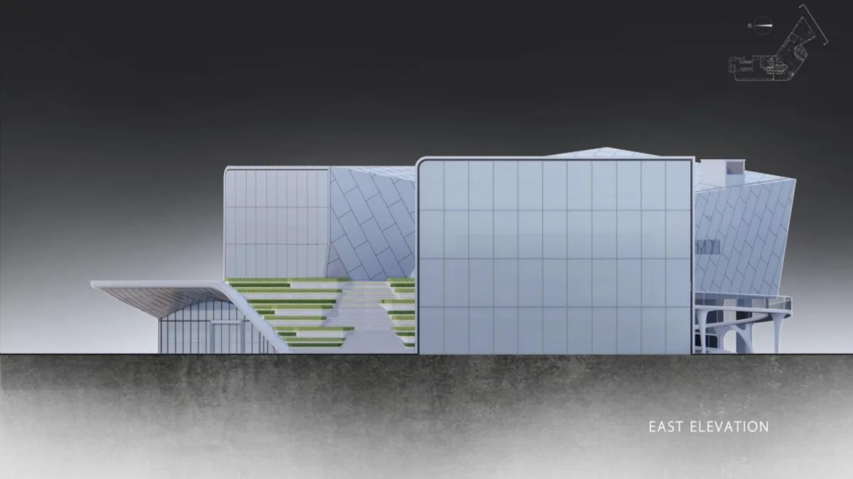BIM建筑|赣州锦润 ▪ 滨江云宸展示中心 / 成执设计