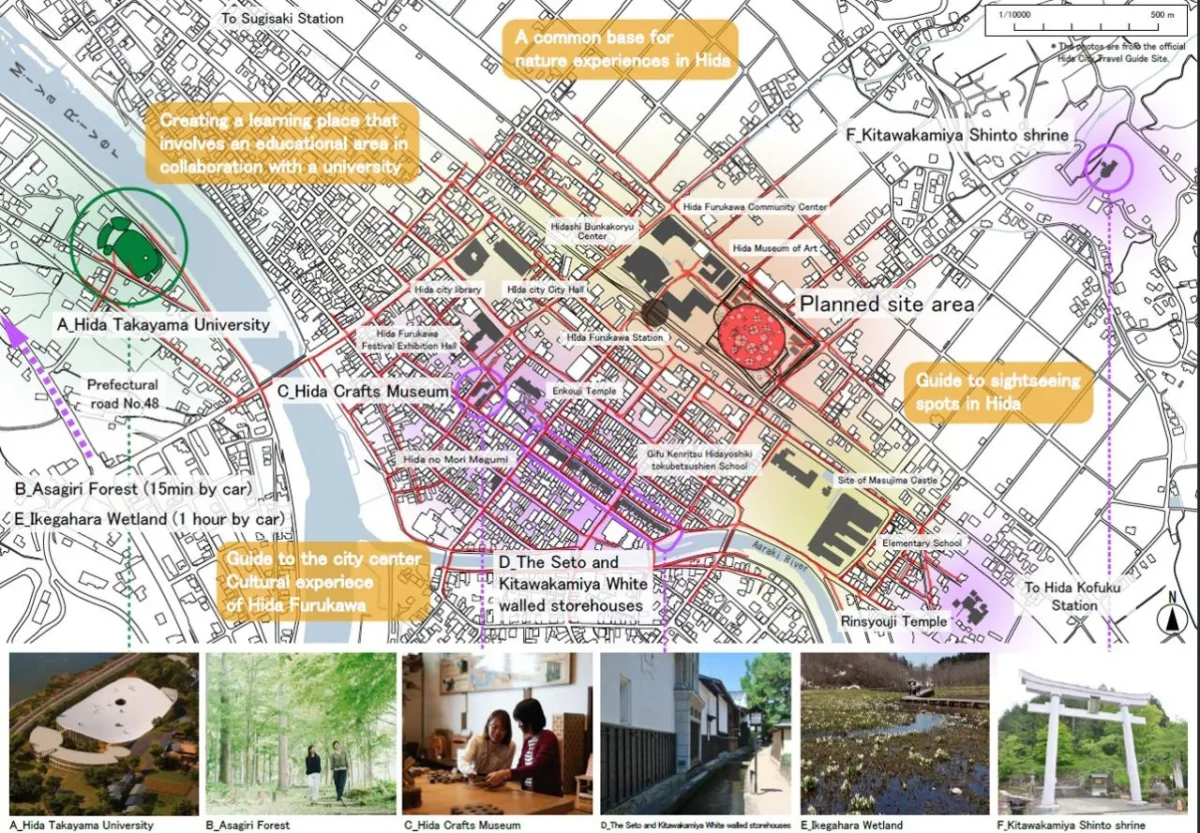 BIM建筑|日本飞驒古川站东区中心设计方案 / 藤本壮介建筑事务所