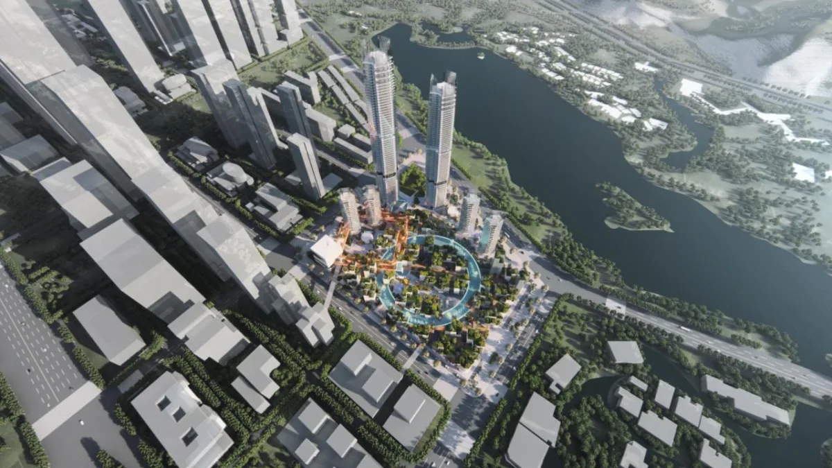 BIM建筑|联泰超总湾国际中心 / 林聪建筑工作室