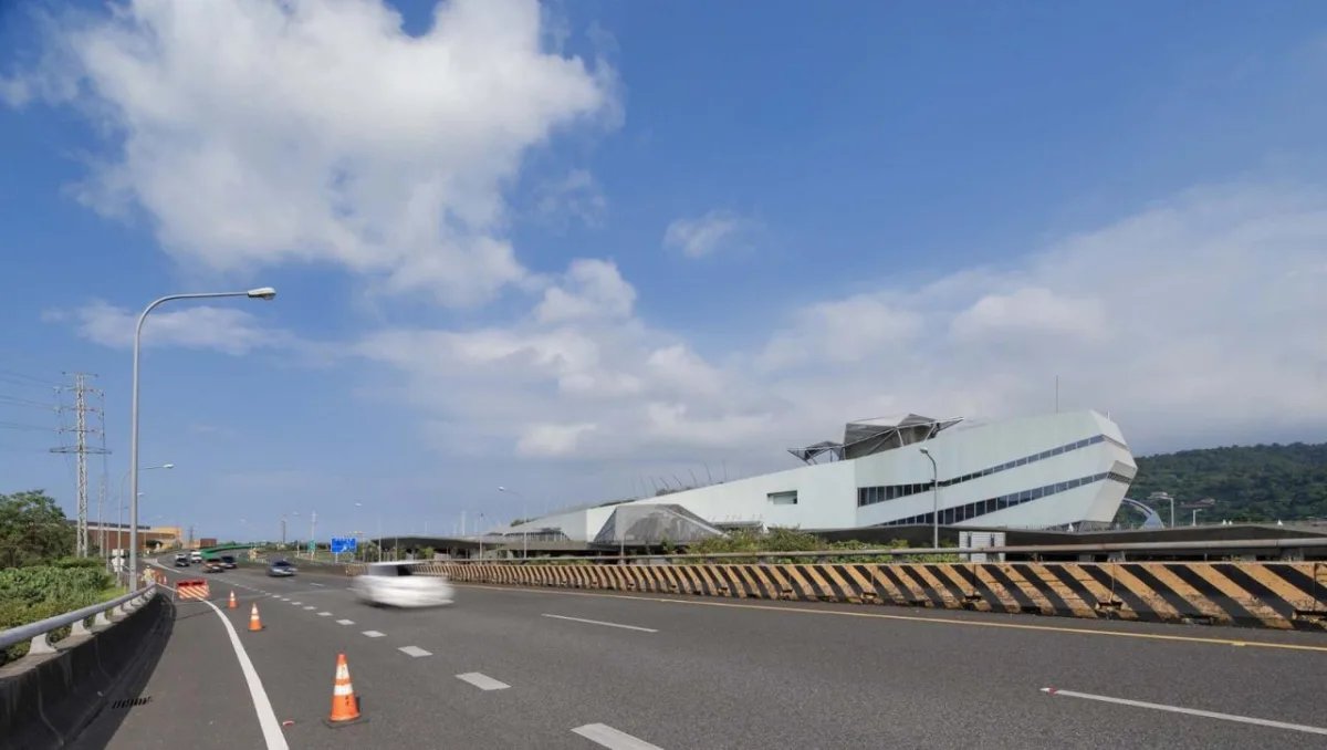 BIM建筑|苏澳高速公路休息区及服务区 / 翁祖模建筑师事务所