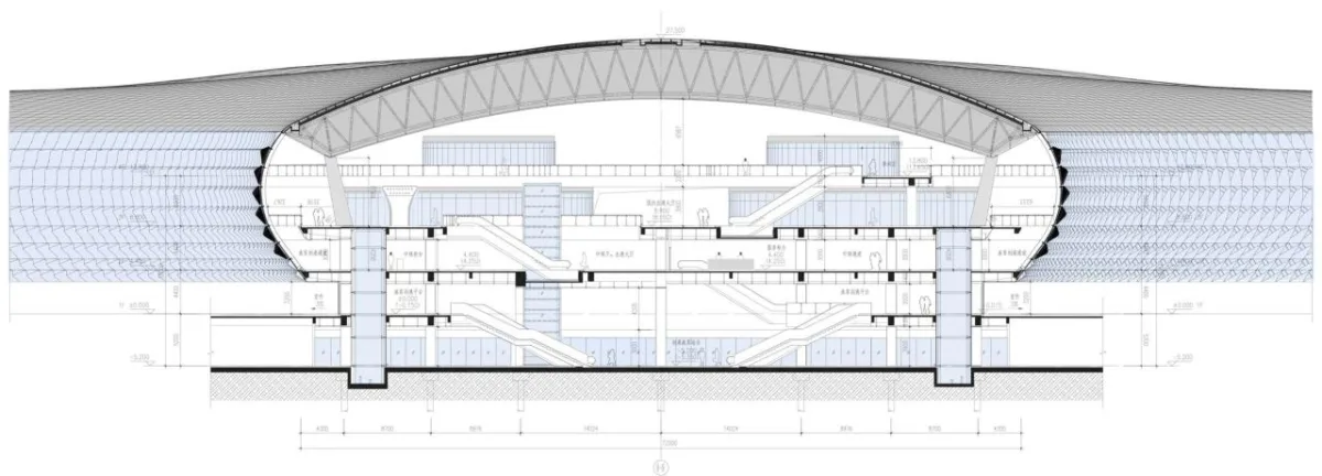 BIM建筑|航空建筑新标杆：深圳宝安国际机场卫星厅 / GDAD、Aedas、兰德隆与布朗