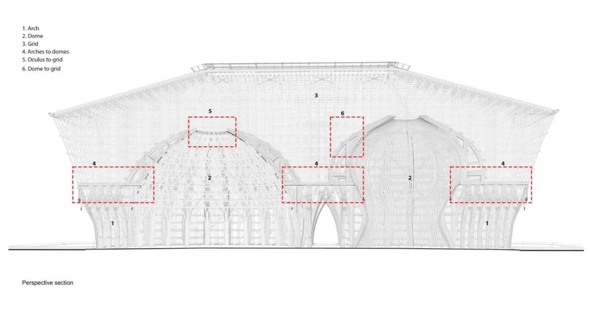 BIM建筑|42000 根竹竿，富国岛大世界欢迎中心 / 武重义建筑事务所