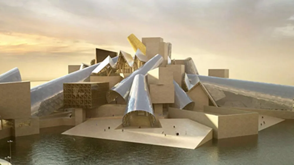 BIM建筑|盖里的阿布扎比古根海姆博物馆宣布开幕日期