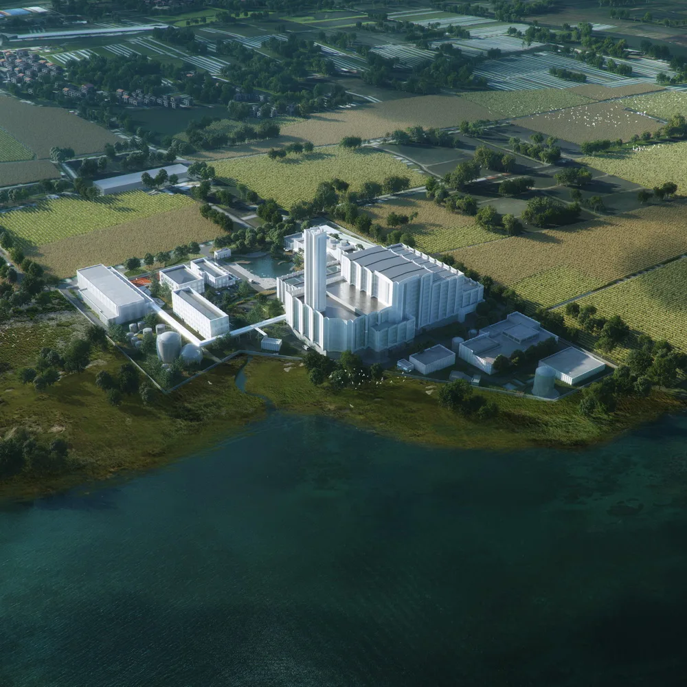 BIM建筑|嘉善伟明环保垃圾焚烧发电厂更新 / UUA建筑设计事务