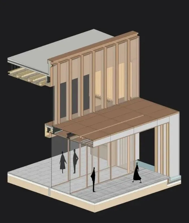 BIM建筑|​博元体验中心：模数化的整合式设计探索 / UUA