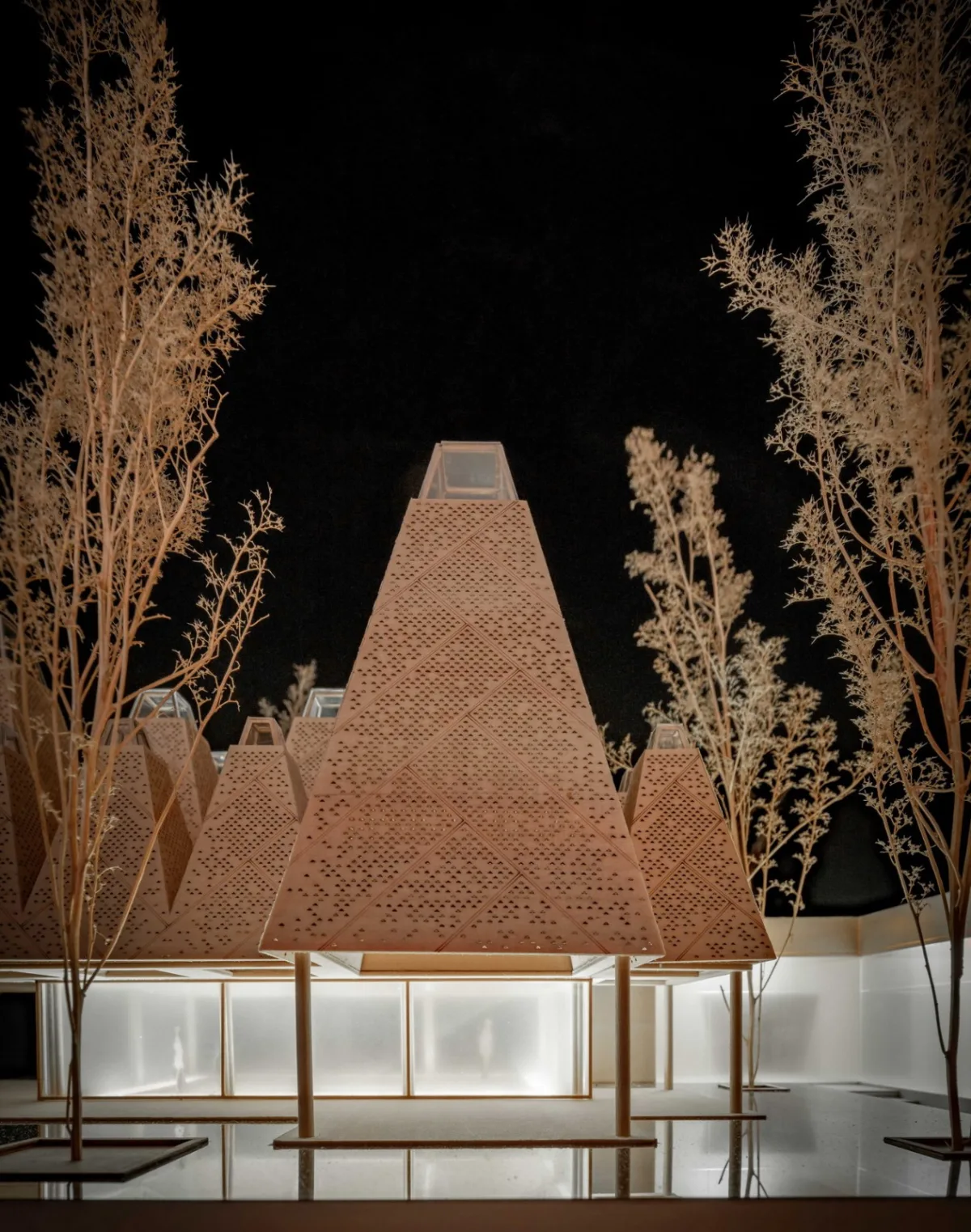 BIM建筑|水杉林餐厅：水边的风景 / goa作品