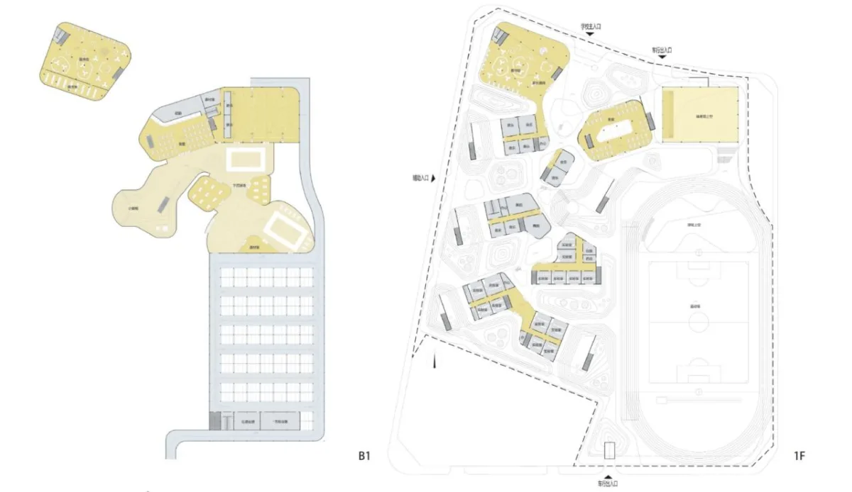 BIM建筑|天府新区海洋路中学 / MAT 超级建筑事务所