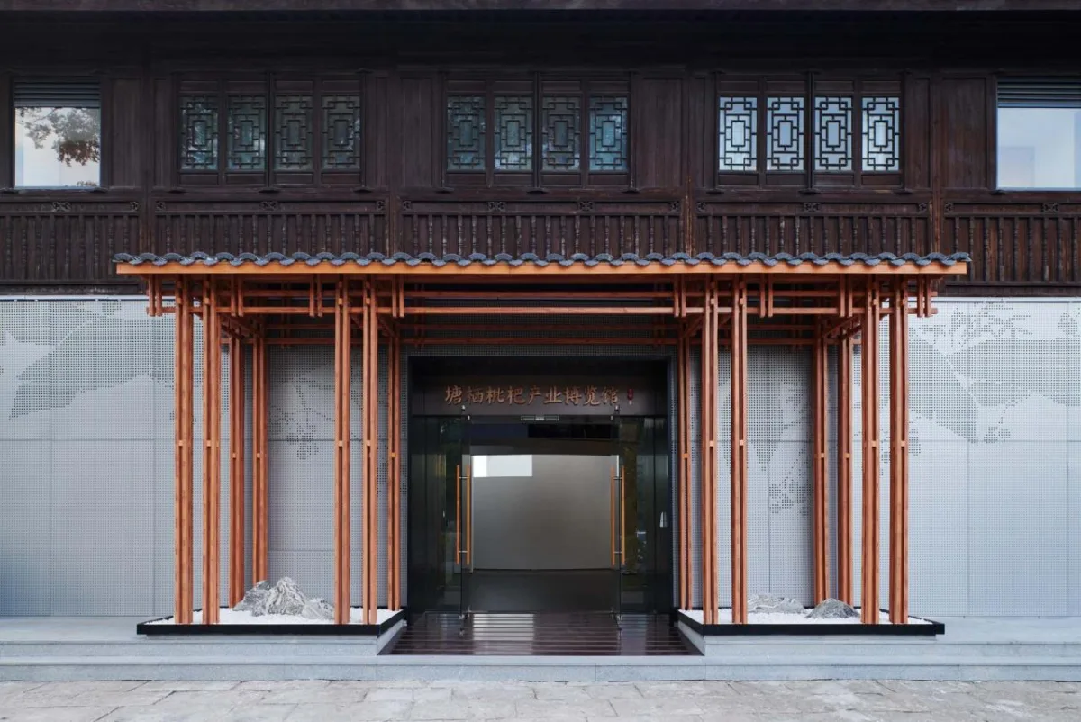 BIM建筑|“借山重影”，塘栖枇杷博物馆 / 田之间建筑