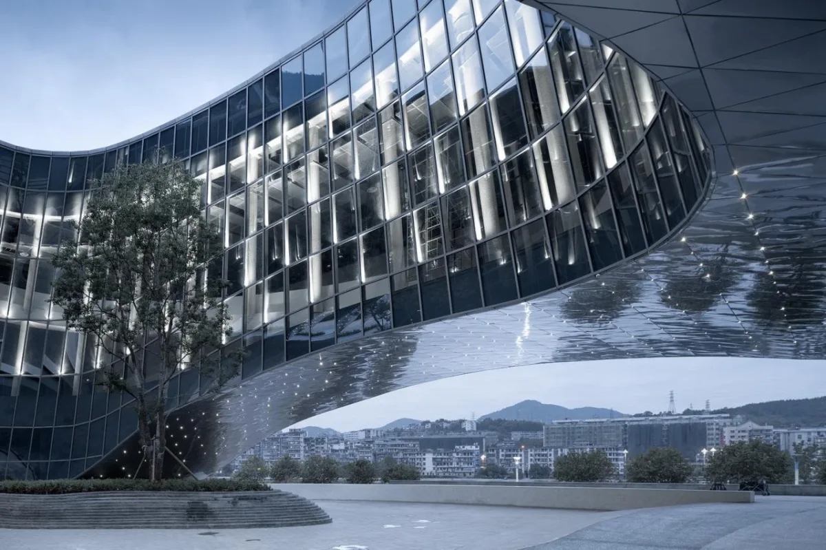 BIM建筑|在地为人，寄乡愁于山水——顺昌博物馆 / 浙江大学建筑设计研究院