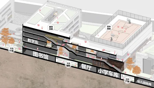 BIM建筑|杭州师范大学附属竞潮小学及幼儿园 / UA尤安设计