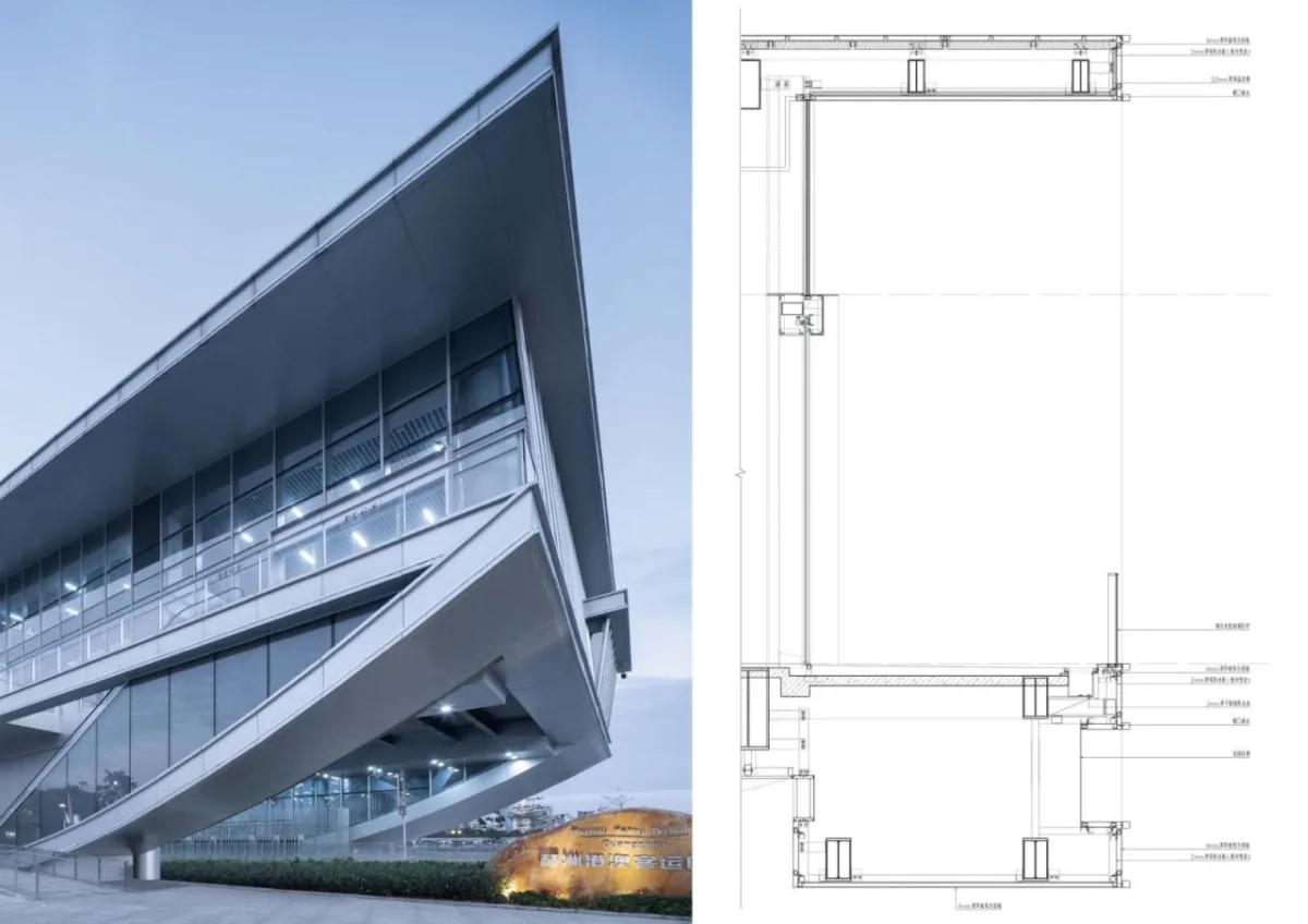 BIM建筑|琶洲港澳客运口岸 / XAA建筑事务所