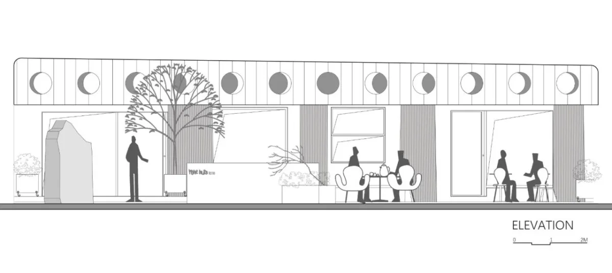 BIM建筑|Wine Nuts酒疯子餐酒吧 / 未韬建筑